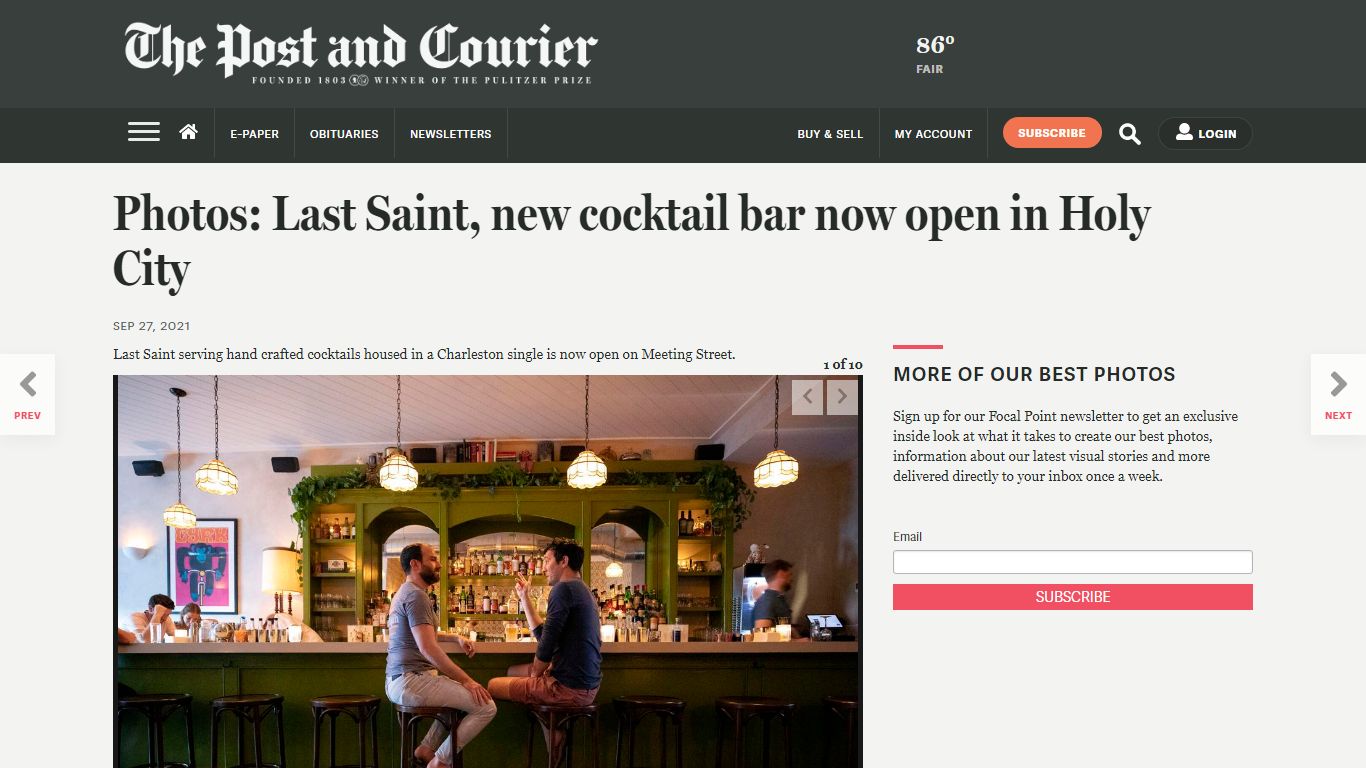 Photos: Last Saint, new cocktail bar now open in Holy City